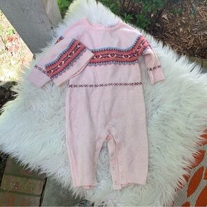 Ever & Ever Romper and Hat Fleece Set 3M